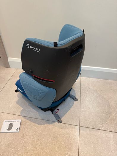 Concord Variable Height Booster Seat - Peacock Blue
