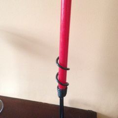 Beautiful Cast Iron Candles Holder with new candles