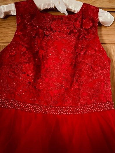 New Generation,   Red Confirmation Dress
