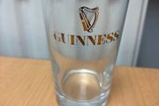 vintage half pint Guinness glass