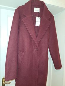 Ladies Burgundy Winter Coat - New with tags