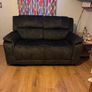 X2 2 seater grey suede recliner couch Image 8
