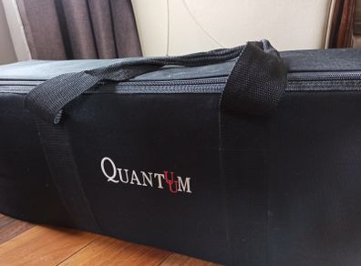 Quantum R+600 mains strobe +godox video light studio kit