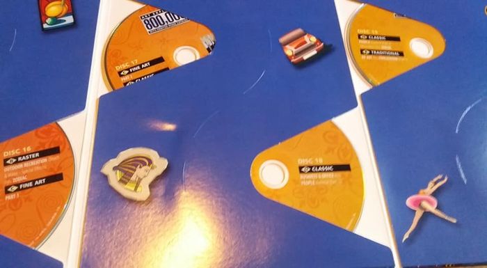 As NEW :Art Explosion Image CD-ROM 30