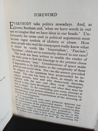Democracy and its Rivals: An Introduction to Modern Political Theories by Christopher Lloyd (RB212)