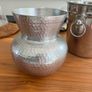 Metal hammered vase Image 2