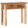Console Table 90.5x30x75cm Solid Acacia Wood and Reclaimed Wood Image 9