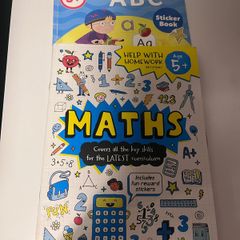 Partially used educational workbooks