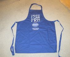Barbecue Blue Full Size "Denny" Bib/Apron BNWT.