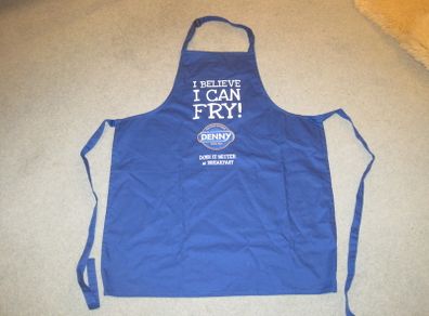 Barbecue Blue Full Size "Denny" Bib/Apron BNWT.