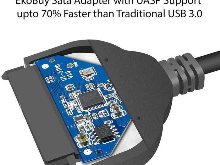 USB 3.0 to SATA III (UASP) 5Gbps Converter Adapter Cable for 2.5" SATA HDD/SSD Drives (Brand New/Warranty)