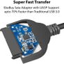 USB 3.0 to SATA III (UASP) 5Gbps Converter Adapter Cable for 2.5" SATA HDD/SSD Drives (Brand New/Warranty) Image 7