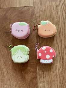 fruit shape sticky notes x4