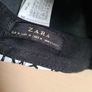 ZARA OVERTHINKING Black and white Baseball cap Image 8