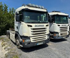 SCANIA G410 automatic roll on waste trucks hooks r
