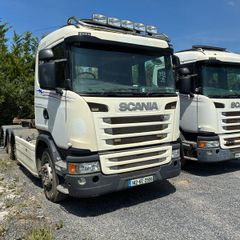 SCANIA G410 automatic roll on waste trucks hooks r