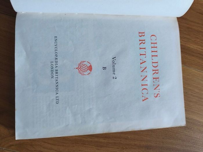 Set of 11 Children Britannica books