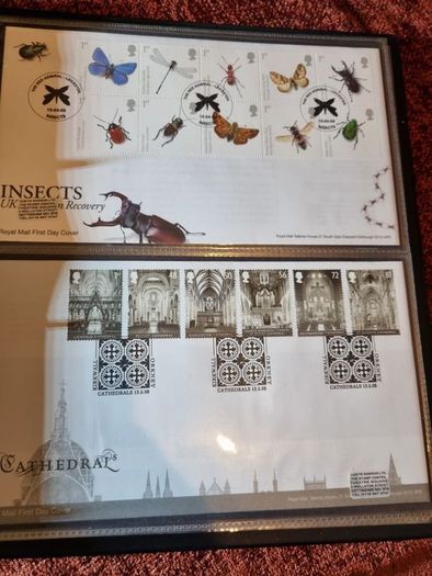 Mint UK FDC album