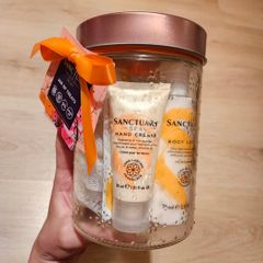 Sanctuary Spa Bath Set - "jar Of Treats"