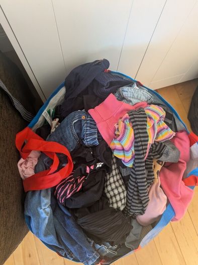 2 bags of clothes
