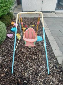 kids play swing