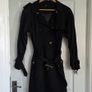 Black Savida TrenchCoat Image 3