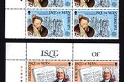 1982 Isle of Man Europa Historic Events Commemorative Stamps Traffic Light Block of 4 Mint Never Hinged (MNH)