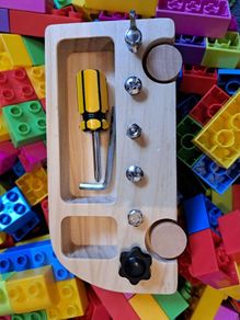Wooden bus