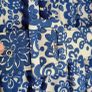 SAVIDA blue and white ethnic print belted dress Sz 38 (Fit 8-10 UK)  - Bnwot Image 5