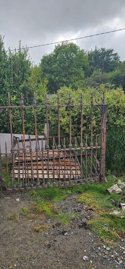 Victorian wrought iron gates