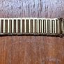 Vintage gold tone ladder style watch bracelet Image 3