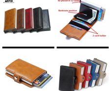Anti Theft Card Wallets