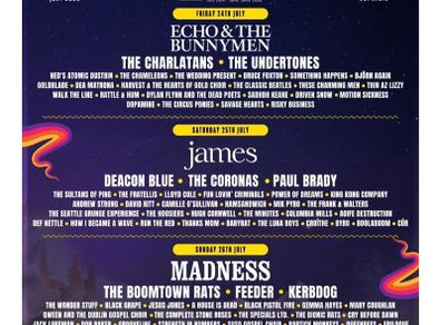 2 tickets Forest fest: 1 weekend ticket and 1 canpervan ticket