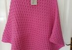 BNWT - blarney Woollen Mills Aran Poncho