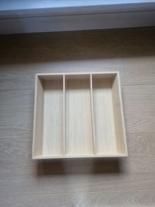 IKEA UPPDATERA Cutlery Tray Bamboo 32x31 cm