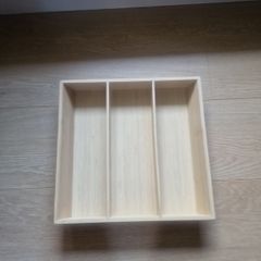 IKEA UPPDATERA Cutlery Tray Bamboo 32x31 cm