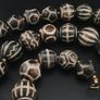 Ancient Burmese Pumtek Pyu Petrified Wood Beads Necklace Image 10