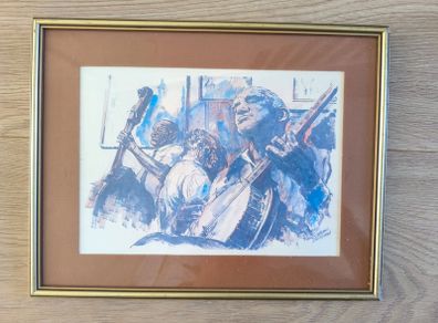 wall art wall art Vintage Jazz Musicians music Print Framed Artwork Dublin Framing