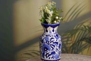Handmade and Hand Painted Ceramic Flower Vase | Warehouse Clearance | Massive Discount | Bargain price