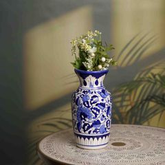 Handmade and Hand Painted Ceramic Flower Vase | Warehouse Clearance | Massive Discount | Bargain price