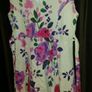 Bhs Ivory floral midi dress size UK16 EU44 Postage included Image 6