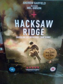 Hacksaw Ridge Dvd War Movie
