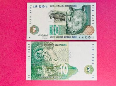 South Africa  10 Rand  1993. Pick 123a  ( Uncirculated )