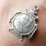 Vintage Scottish Sterling Silver 925 medal 1902 Image 5