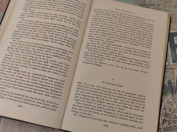 Vintage 1952 George Eliot: The Mill on the Floss - Collins New Classics Edition