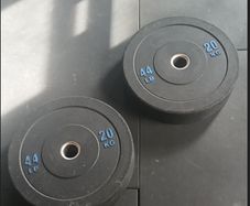 Pair of 20KG Bumper Plates