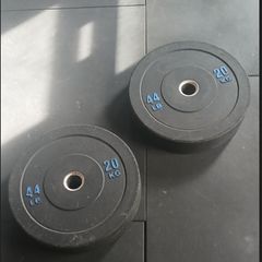 Pair of 20KG Bumper Plates