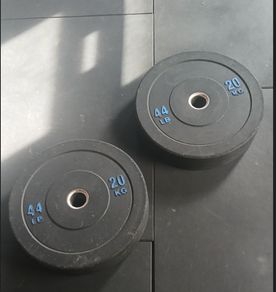 Pair of 20KG Bumper Plates