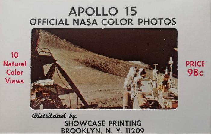 Nasa 1971 Apollo 15 Photo Set Vintage