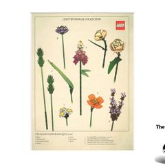 LEGO Botanical Collection Print This Is A Promotional Lego Item You Can Not Buy In Shops  New